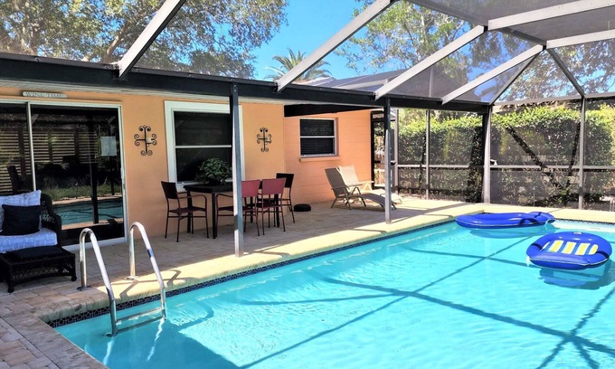 Gulf Gate Estates House | Beautiful Pool Home minutes from Siesta Key