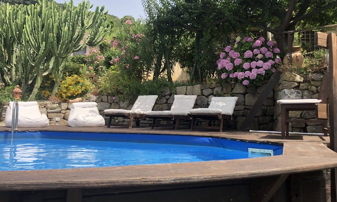 Naso House | Beautiful private villa for 13 people with private pool, A/C, TV, panoramic view and parking