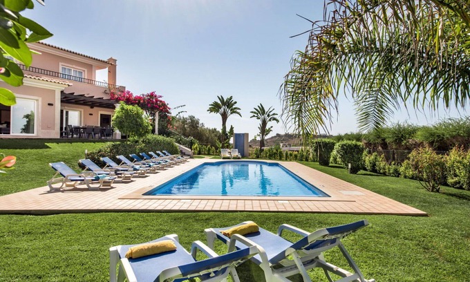 Patio Villa | Beautiful private villa for 12 guests with WIFI, A/C, private pool, TV, patio and parking