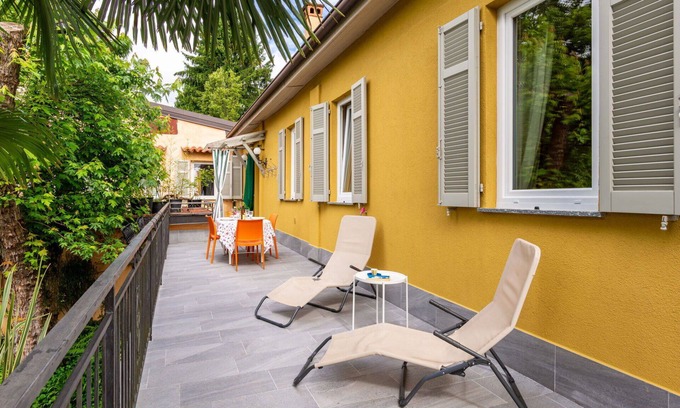 Invorio House | Beautiful private villa for 6 people with A/C, TV, terrace, pets allowed and parking