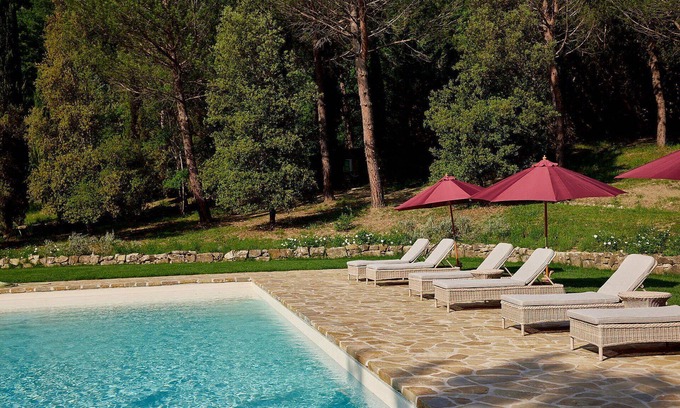 Sambuca Villa | Beautiful private villa with A/C, WIFI, private pool, TV and parking, close to Greve In Chianti