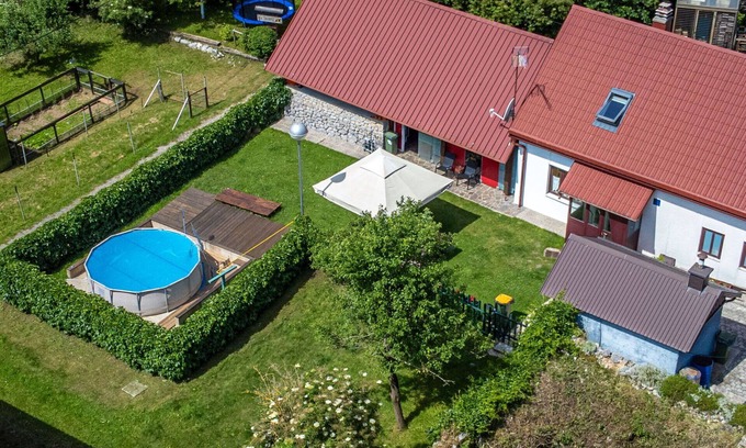 Lic House | Beautiful private villa for 4 people with A/C, private pool, WIFI, TV and pets allowed