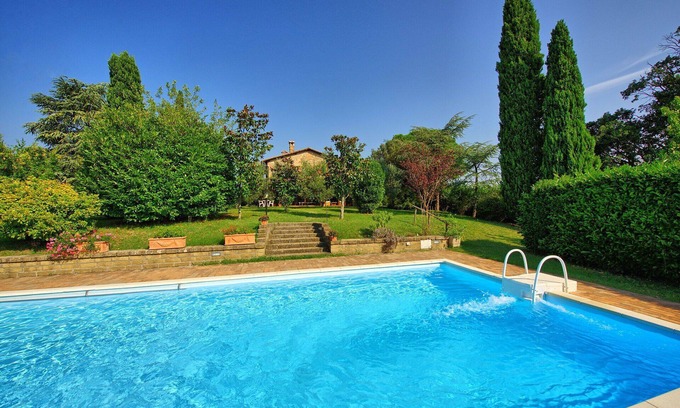 Cetona Villa | Beautiful private villa for 7 guests with A/C, private pool, TV, panoramic view and parking