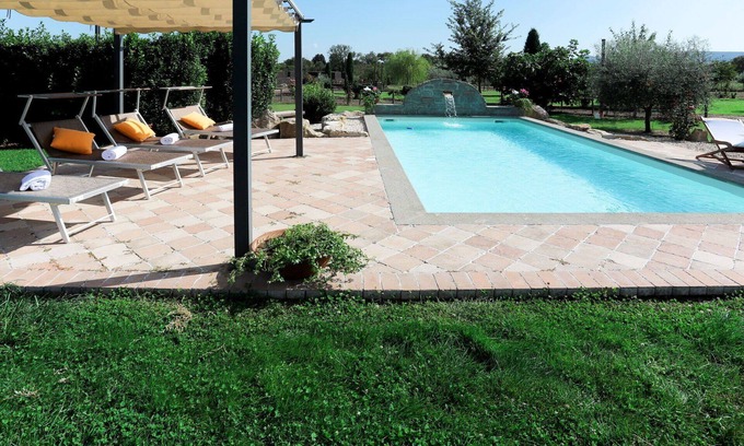 Sutri Villa | Beautiful private villa with A/C, WIFI, private pool, TV, terrace, panoramic view and parking
