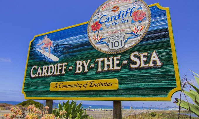 Cardiff-by-the-Sea Apartment | Beautiful Studio near the beach