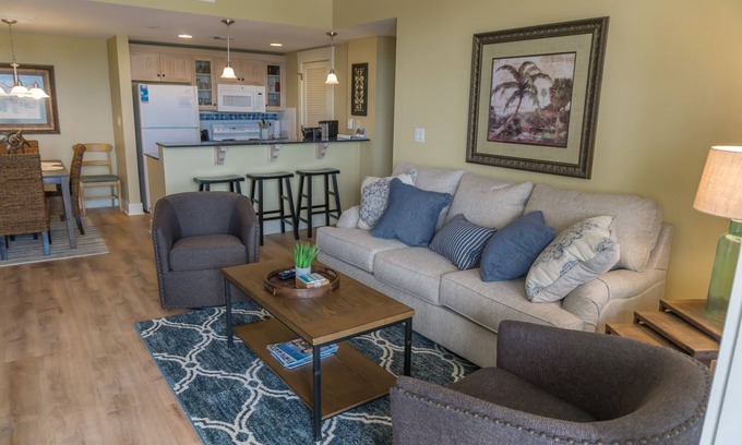 Baytowne Wharf Condo | Beautiful view from the balcony!