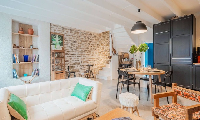 La Richardais House | Beautiful villa for 5 guests with WIFI and pets allowed