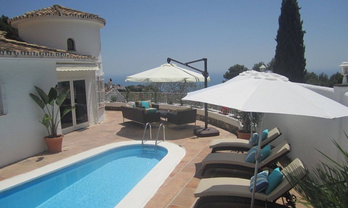 Mijas Villa | Beautiful villa, private pool, stunning views, walking distance to Mijas Pueblo.