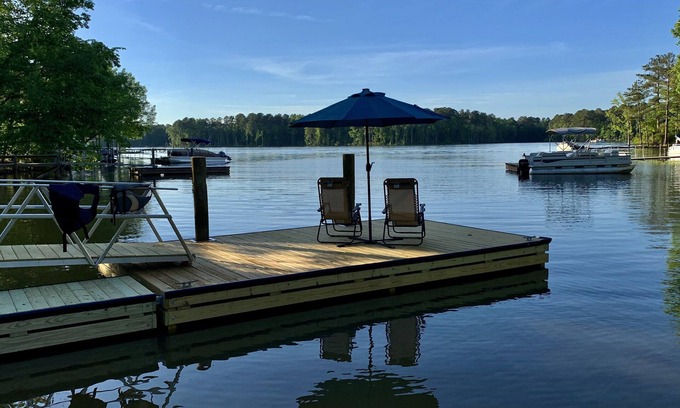 Chapin House | Beautiful walk out basement level on Lake Murray with extraordinary lake views!