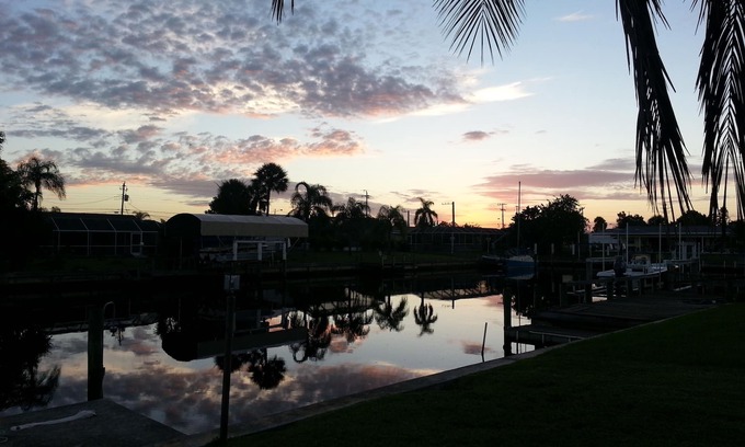Edgewater House | Beautiful waterfront home in Port Charlotte Beach Park Complex