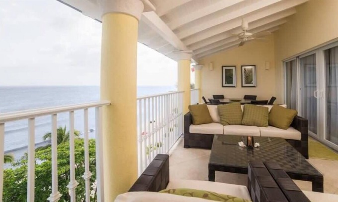 St. Lawrence Gap Villa | Beautifully Appointed Three Bedroom Penthouse