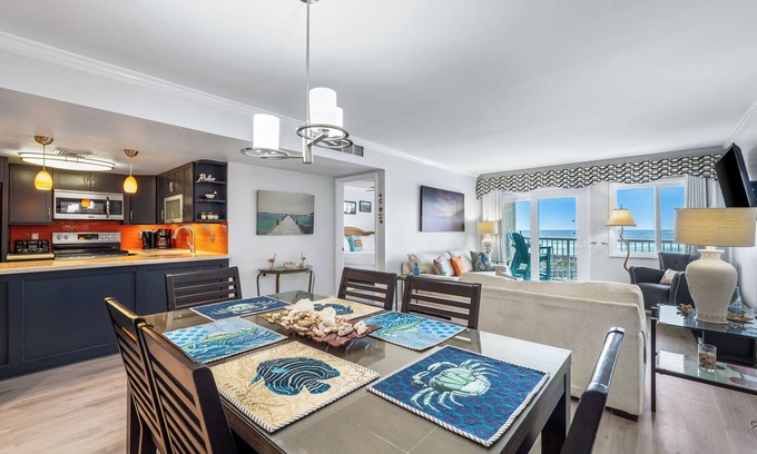Holiday Isle Condo | Beautifully remodeled Beachfront Condo, spectacular views (320)