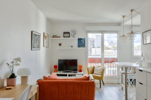 Quartier de la Folie-Mericourt Apartment | Bel appart à 5 min à pied de la station de métro