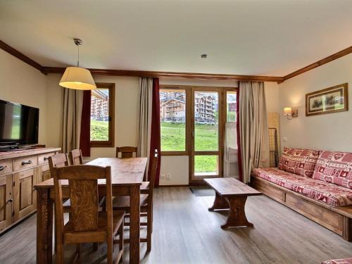 Plagne Soleil Apartment | Bel appartement en rez-de-chaussée avec accès direct aux pistes à Plagne Soleil - FR-1-455-46