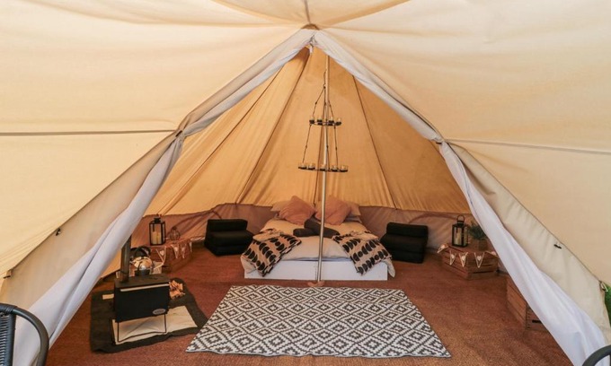 Camerton House | Bell tent 1