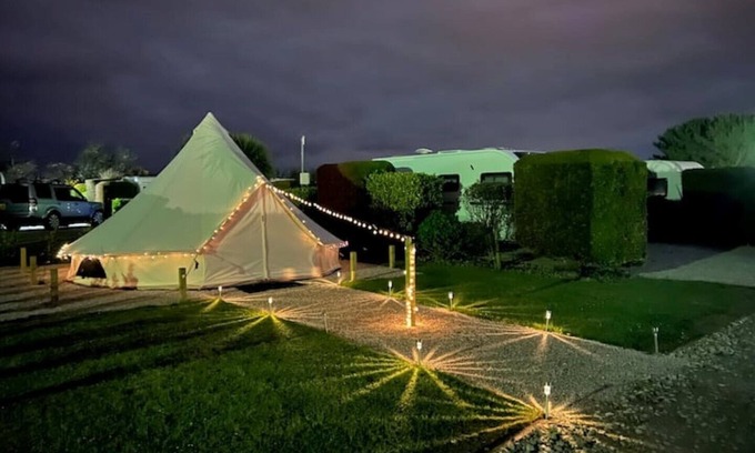 Wadebridge RV Rental | Bell Tent Close to Padstow & Wadebridge
