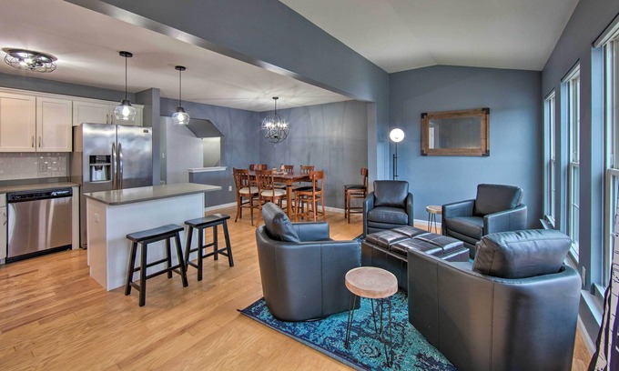 Bellefonte House | Bellefonte Townhome - 7 Mi to Penn State