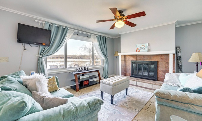 Belleville House | Belleville Lake House w/Fire Pit & Patio!