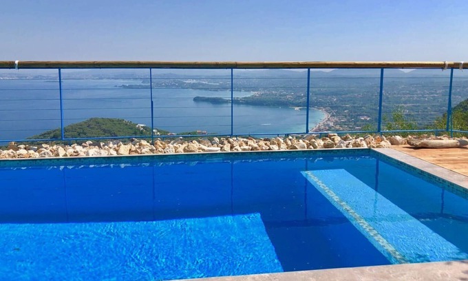 Spartylas House | 'Best Views in Corfu' - House Teigan, Villa Intaba, Spartilas Corfu Greece