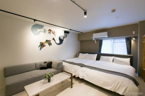 Naka Ward Apartment | bHOTEL Origaminn 402 - 5 mins PeacePark