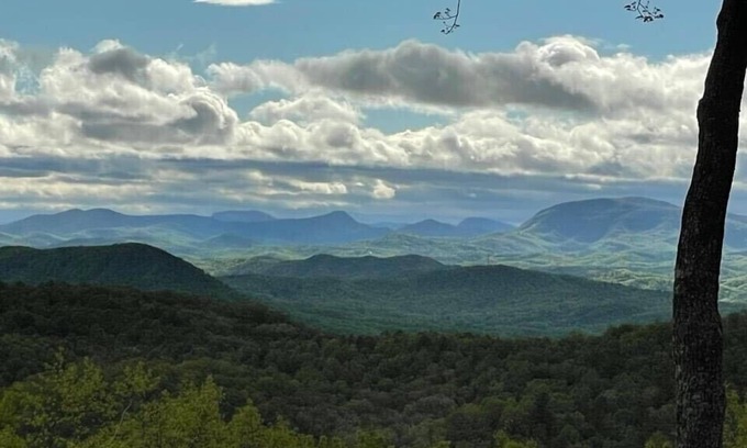 Brevard House | Big Beautiful view All year long in Connestee Falls