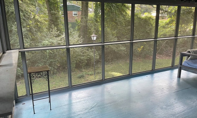 Chamblee House | Big dogs welcome in our serene NE Atlanta home.