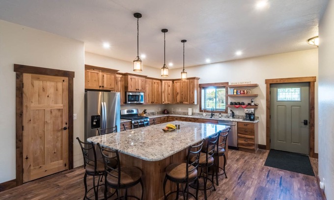 Pinedale House | Big Kitchen