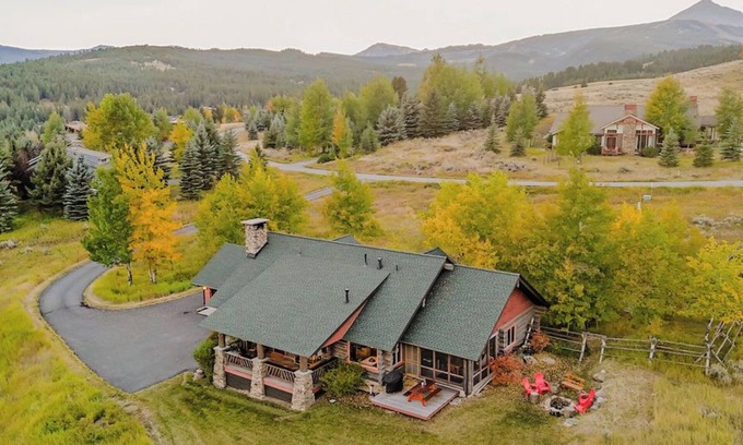 Big Sky Cabin | Big Sky Vacation Rentals: Chief Joseph Log Home