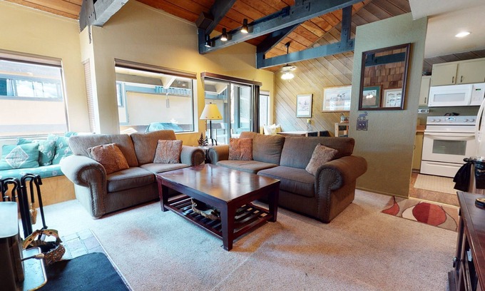 Majestic Pines Condo | Bigwood 62 Quiet and Cozy in Forest Setting, with Garage Parking by RedAwning
