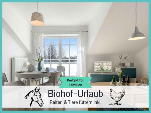 Gammendorf Apartment | Bio Ferienhof Wichtelweide - Fewo Minze
