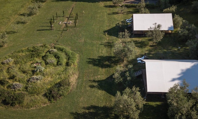 Sorano RV Rental | Bio Glamping Toscana Luxury Tents
