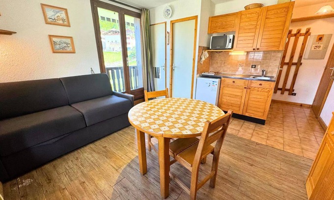 Saint-Martin-de-Belleville Apartment | Biolley Residence - Studio for 2 People