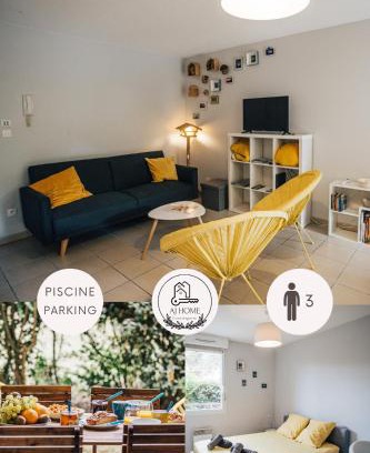 Montauban Apartment | Bird garden, Piscine, Parking, Calme