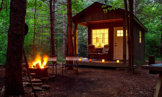Prattsburgh Cabin | BIRD HOUSE - ROMANTIC - OFF GRID - WINE TRAIL CABIN - Pet Friendly! 4 Seasons