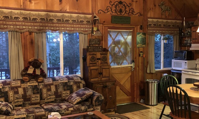 Lake Harmony Estates Ski Chalet | Black Bear Cozy Chalet, Lakeview, kayaks available for use