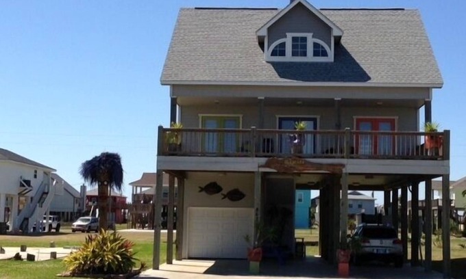 Crystal Beach House | Bleached Whale 2 Bedroom Home by RedAwning