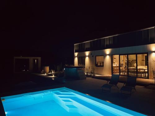 gmina Kostrzyn Villa | Blissko - boho willa z basenem, sauną i jacuzzi