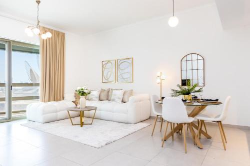Saadiyat Cultural District Apartment | Bloomfields 1Br Azure Stay Ajwan Soul Beach Access