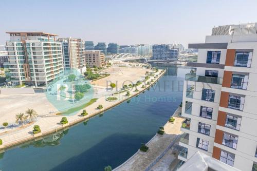 Al Raha Beach Apartment | Bloomfields 1br Canal The View Raha Beach