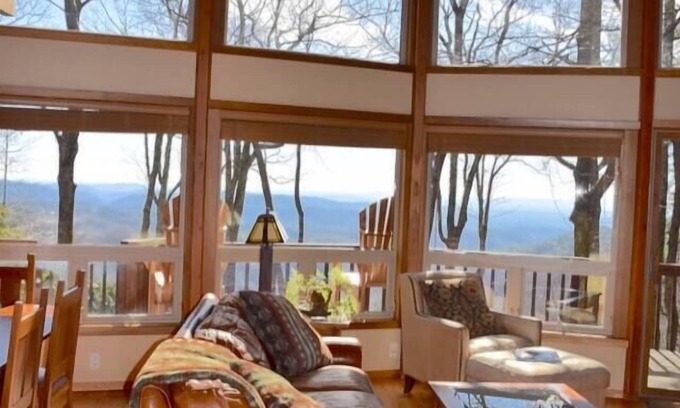 Apple Ridge House | Blowing Rock Timber Frame Long Range Views*Pets