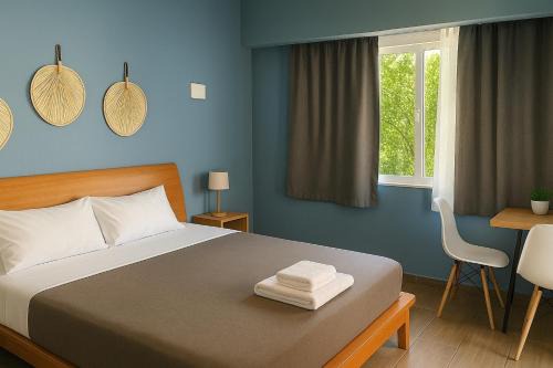 Nea Michaniona Apartment | Blue studio