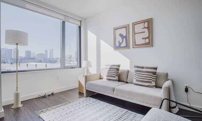 East Boston Apartment | Blueground | East Boston, art & pool, nr park
