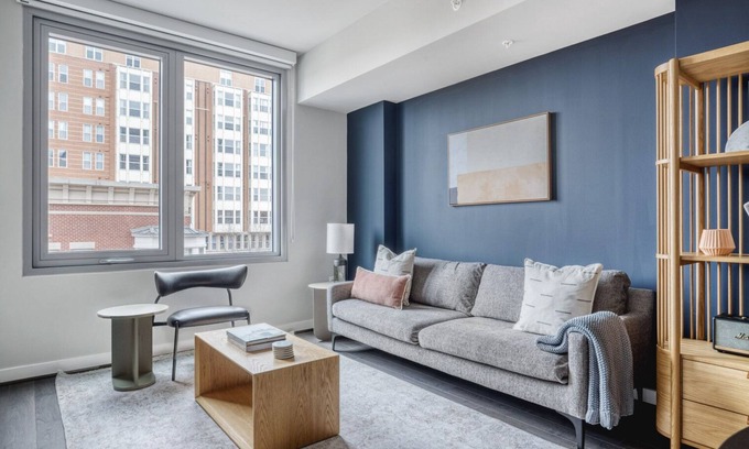 Clarendon Apartment | Blueground | Lyon Village, rooftop, nr Arlington Cemetery