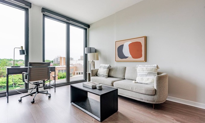 Clarendon Apartment | Blueground | Lyon Village, pool, nr Arlington Cemetery
