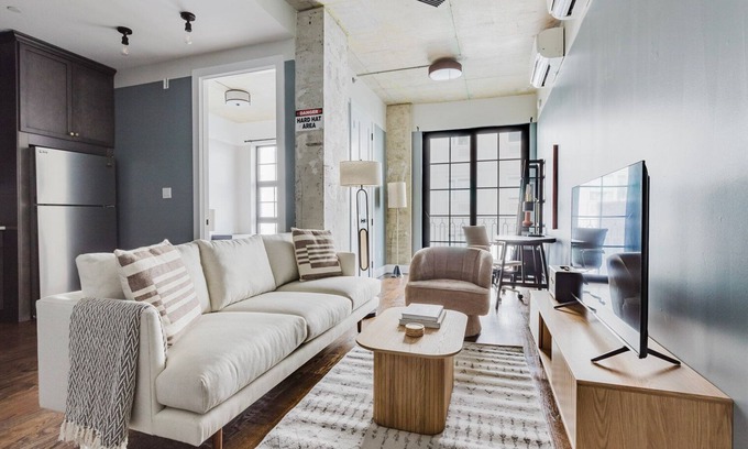 Williamsburg Apartment | Blueground | Williamsburg, gym & balcony, nr parks