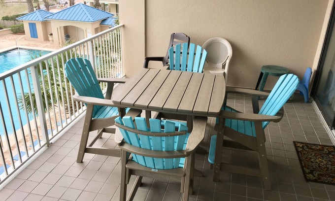 Orange Beach Condo | Bluewater 304~ Gulf Front-Oversize Balcony, Indoor Heated Pool/Spa