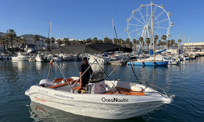 Benalmadena Costa Boat Rental | BOAT RENTAL WITHOUT NAUTICAL LICENSE