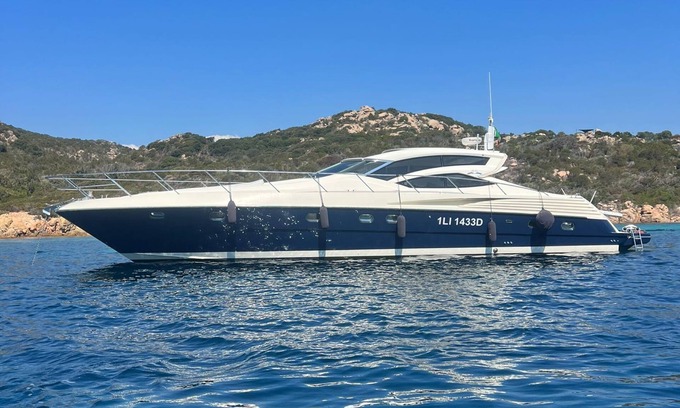 Arzachena Boat Rental | Boat "Yacht Cantieri Sarnico 60 Feet" with Private Terrace, Balcony & Wi-Fi