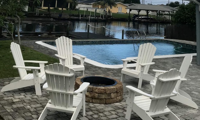 River Isles House | Boater’s dream-Banana river beach house w/dock & pool. Short walk to the beach.