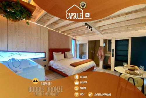 Mons Ski Chalet | Bobble Mons Centre - Jacuzzi - Sauna - Netflix